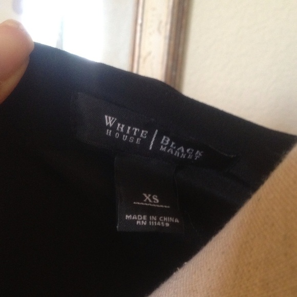 WHBM casual black dress. - Picture 4 of 4